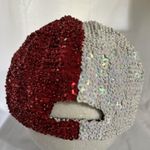 Go Glittery Vintage Red White Blue USA Flag Patriotic Sequin Baseball Cap Hat Photo 4
