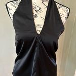 Nasty Gal  Tie-back Silky Halter Top NWT Size 2 Photo 0