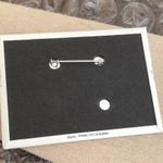 Vintage Snow White Button Brooch Photo 1