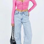 Princess Polly  Galyn Long Sleeve Top Pink Photo 1