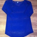 O'Neill O’Neill Royal Blue Sheer Swimsuit Coverup Bathing Suit Beach XS Photo 0