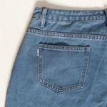 Princess Polly Jeans Womens Size 8 Light Wash Wide Leg Denim on Denim Look Photo 4
