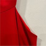 La Femme 27126 Asymmetrical Neckline Strappy Jersey Side Cut Out Evening Dress Photo 3