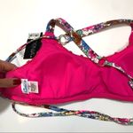 California Waves pink crochet bralette swim top Photo 5