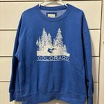 American Eagle  Colorado Blue Crewneck Sweatshirt Photo 1