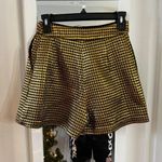 Moschino NWT Boutique  Gold and Black Shorts Size USA 6 Photo 5