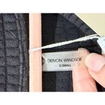 Devon Windsor Roxy Waffle Full Zip Oversized Jacket Deep Black Women's Size XS Photo 6