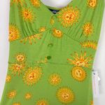 Modcloth NWT Seaside Vacay Slip Dress 90's Suns Lime Size Medium M NEW Photo 4