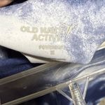 Old Navy Blue and white tie dye active power soft biker exercise medium shorts. Photo 2