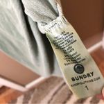 Sundry  Ayana Ruffled‎ MIDI Slit Dress Pigment Loden Green 1 Photo 6