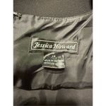 Jessica Howard  Black Two Piece Sleeveless Dress With Jacket-Size 18 Photo 4