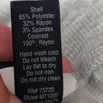 Daytrip  Gray Floral 3/4 Sleeve Off Shoulder Dolman Sweatshirt Top Women L Photo 7