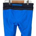 Lululemon Run Inspire Crop II Blue Black Luxtreme Leggings Photo 8