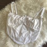 Naked Wardrobe Shirting Ruched Corset Top Photo 7