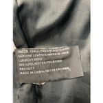 Jacqueline Ferrar Black Leather Coat XL Photo 3