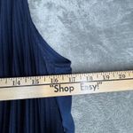 Saturday Sunday Anthropologie Jumpsuit Women's S Navy Blue Sleeveless Tie Waist Photo 10