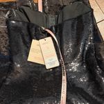 House Of CB London Nora Black Sequin Strapless Corset Dress Small New with tags Photo 7
