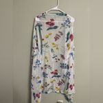 Dress Barn  Open Cardigan Floral Duster Kimono Sleeveless Boho Resort Light New Photo 2