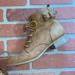 G by Guess Guess Gabree tan lace up ankle booties Photo 2