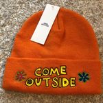 Urban Outfitters New  UO Coney Island Picnic Come Outside Beanie hat Photo 1