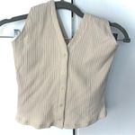 Reformation  Bryleigh Knit Halter Top in Nude Photo 4