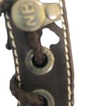 No Boundaries  Y2K Lace Up Meg Bootie 9.5 Chunky Rugged Faux Leather Dark Brown Photo 7