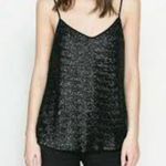 ZARA  Black Sequin Tank XS Photo 1