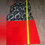 THML  Women's Sleeveless Patterned Shift Dress,Red,Size XS,Great Condition Photo 5
