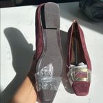 Chinese Laundry  Red and Gold Flats with Square Toe Photo 9