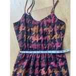 Lavender Brown Orange Pink Burgundy Fall Houndstooth Maxi Dress Size S Small Photo 10
