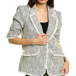 Cinq à Sept Cinq a Sept erin fringed boucle blazer 6 Photo 0