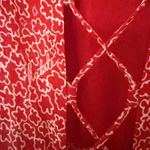 ROTATE Jacquard Red Floral Puff Sleeve Corset Open Back Cocktail Dress (No Size) Size undefined Photo 4