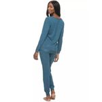 Felina Taylor French Terry Lounge Set Mykonos Blue Photo 1