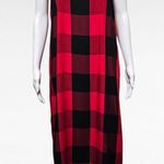 Old Navy  Red & Black Plaid Sleeveless Slip Dress Slip Dress Size Medium Photo 1