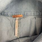 Free People women's size 4 small Fara Light Blue Denim Jumpsuit one piece Photo 5