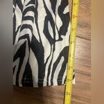 Tiger Zebra Animal Print Pjs top Black Size M Photo 7