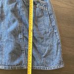 Japna  Sleeveless Jean Dress – Small – Button Front, Empire Waist Photo 7