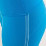 Lululemon Power Flow Crop Legging in Beach Blanket Blue/Aquamarine Size 4 • $78 Photo 2