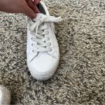 Nautica  platform white leather sneakers size 8 Photo 4