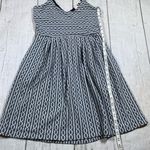 Anthropologie Rolo Cross Back Geometric Fit and Flare Dress Photo 4