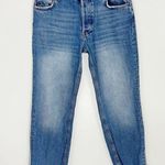 Free People  Maggie Mid Rise Straight Jean in Bondi Blue Size 26 Photo 1