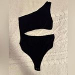 Lush Clothing LUSH Cutout Black Seamless Body Suit, Size Medium, B80, $62 Photo 4
