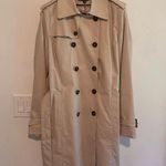 Brooks Brothers  Cotton Trench Coat Women in Beige Sz 8 Photo 4