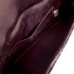 Source Unknown Vintage Beaded Clutch Purse Women's Charcoal Gray Satin Lining Luxury‎ Holiday Photo 3