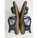 Ecco Black Suede Strappy Hiking Sandals Size EU 38 Adjustable Rugged Receptor Photo 3