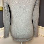 White and Warren long sleeve turtleneck top Gray Photo 6