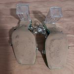 Cape Robbin Clear Block Heel Rhinestone Strap Heels  Photo 7