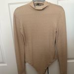 Mittoshop  Gold Long Sleeve Bodysuit Photo 0