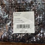 Free People  Gold Rush Mini Sequins Dress in Night Combo Size S NWT Photo 4