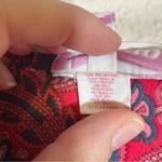 Boemo Red Paisley Tiered Boho Maxi Dress Womens L Long Sleeve Fall Peasant Size L Photo 10